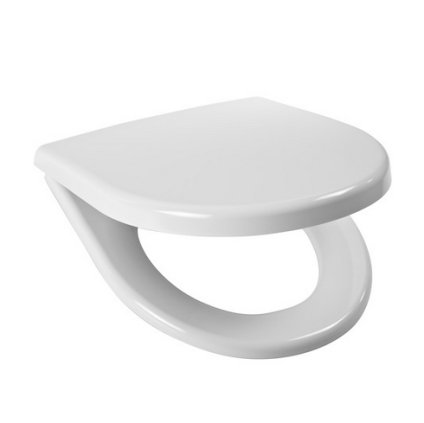 WC sedátko s poklopem, duroplast, nerez úchyty