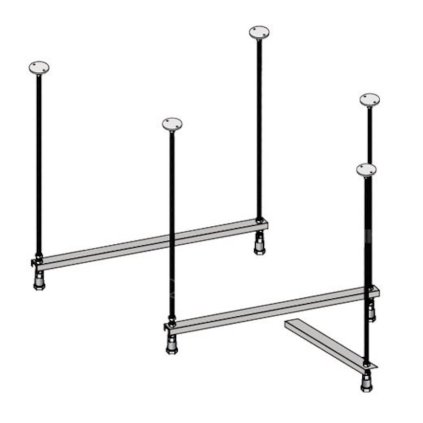 Nohy pro vanu s panelem JIKA Tigo