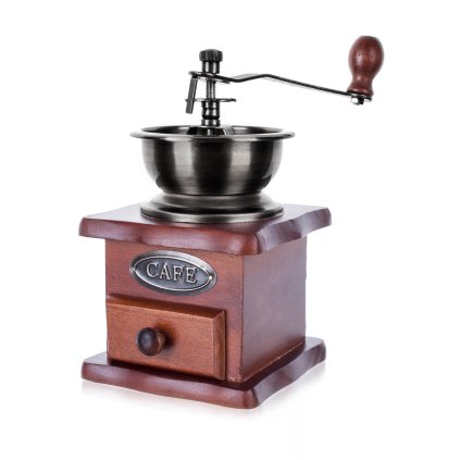Mlýnek na kávu CAFE dřevo/kov