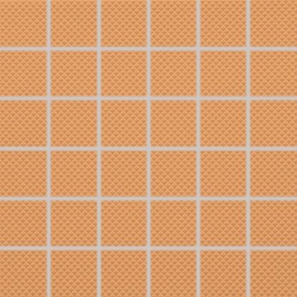 4291 mozaika rako color two tmave oranzova 30x30 cm mat grs05650