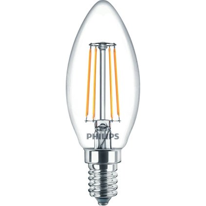 Classic LEDCandle D 4.5-40W B35 E14 827 CL LED Žárovka 4,5W 470lm