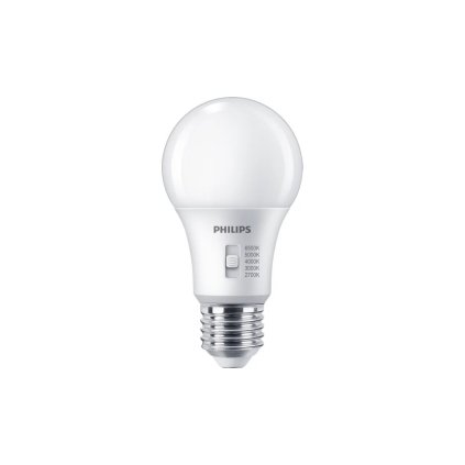CorePro LEDbulb DIM 8-60W A60 E27 5CCT LED Žárovka 8W 800lm