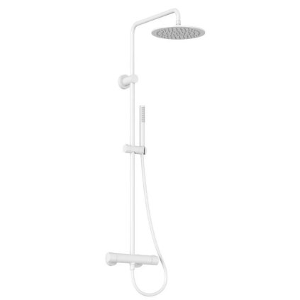Ravak Spring Sprchový systém s termostatickou baterií, bílá matná SG091.10 X070579