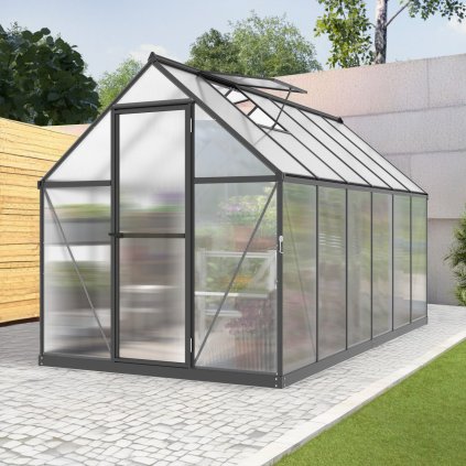 433948 sklenik lanitplast sarana 6x12 pc 4 mm cerny lg4335