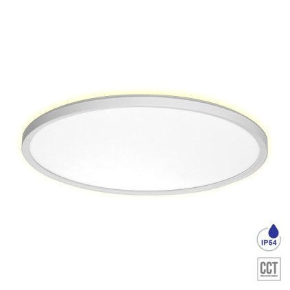 CORDIA stropní svítidlo LED 24W 2160lm 3000K-6000K 22,5cm, IP54 kulaté, bílé