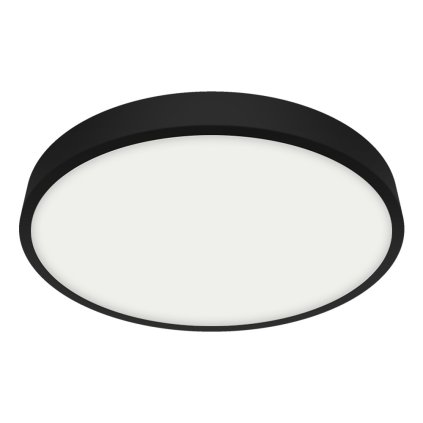 27022 Stropní LED svítidlo LENYS III. 24W, 4000K, IP20/IP44, 1900lm, kulaté, Ø270, černá