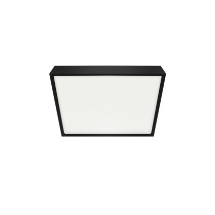 27023 Stropní LED svítidlo LENYS III. 6W, 4000K, IP20/IP44, 420lm, čtverec, Ø90, černá