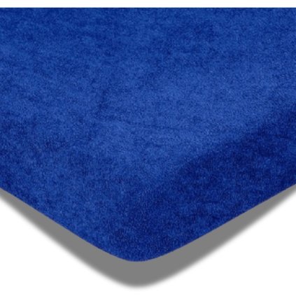 Prostěradlo Frote 90x200 cm, 180x200 cm Tmavě modrá 180x200 cm