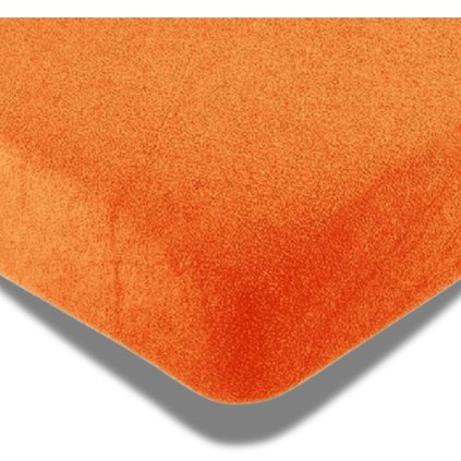 Prostěradlo Frote 90x200 cm, 180x200 cm Cihlová 90x200 cm