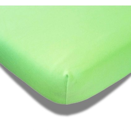 Prostěradlo Delux Zelená 180-200 x 200-220 cm