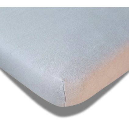 Prostěradlo Delux Šedá 180-200 x 200-220 cm