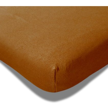 Prostěradlo Delux Oříšková 140-160 x 200-220 cm