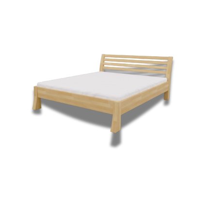 440122 postel carla tmavy orech 90x200 cm
