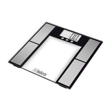 13050 iskra bluetooth osobni diagnosticka vaha gbf1531d 300x300mm 150kg pruhledna