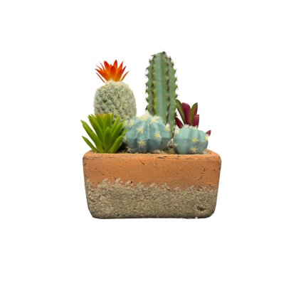 14103 koopman 57380 umele kaktusy v keram kvetinaci 20 x 15 x 9 cm