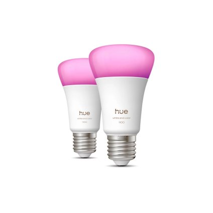 Hue WCA 810 smart žárovka A60 E27, 8,1W, 1100lm (2ks)
