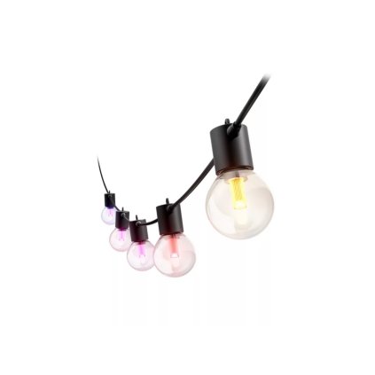 Festavia Hue globe venkovní světelný řetěz 14m 20 žárovek prodlužka