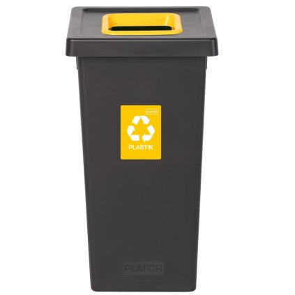 11499 igotrend 720001 kos na trideny odpad 53 l fit bin cerna zluta