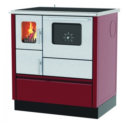 15306 alfa plam sporak inox 75 6 kw pravy cerveny mirne poskozena c 1004