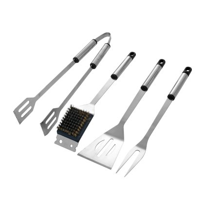 nářadí grilovací BBQ nerez sada 4díl.