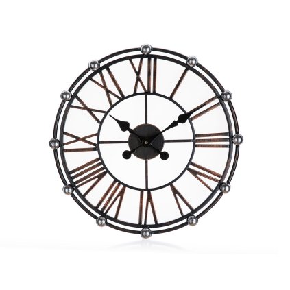 hodiny nástěnné pr.50cm BRONZ