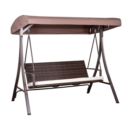 houpačka zahradní ratanová CAPRI