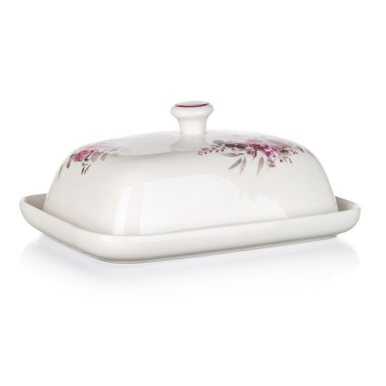 máslenka ROSE 18x13,4x8cm keramická