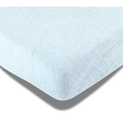 Dětské prostěradlo světle modré Delux 140g/m2
