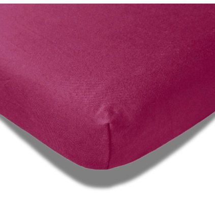 Vínové prostěradlo elastické Deluxe 230g