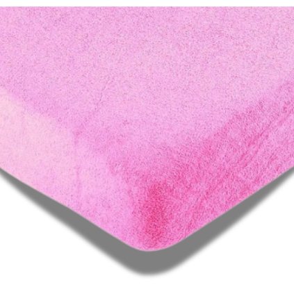 růžová Prostěradla Frote