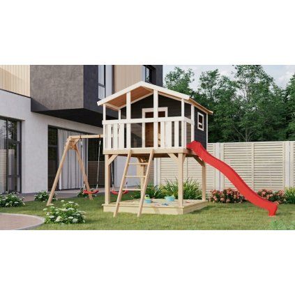 Dětské hřiště KARIBU BENJAMIN 97784 terragrau LG4947