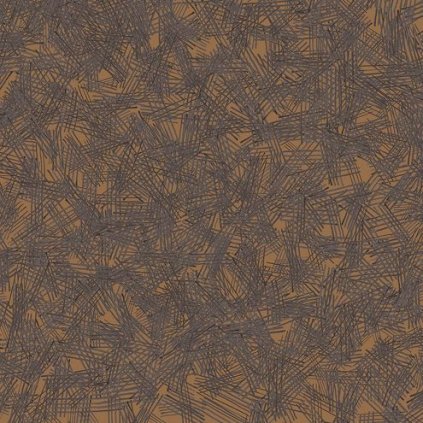 52623 dlazba rako linka dekor hnedocerna 60x60 cm mat dak63827