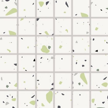 52668 mozaika rako spectra zelena 30x30 cm mat wdm06549