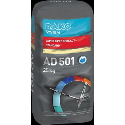 AD501 (C1) Lepidlo standard pro keramické obklady a dlažby 25Kg (Balení 25 kg)