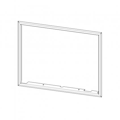 RÁMEK DW2M RAM06 krycí (Korpus 12 černá)