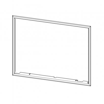 RÁMEK I2H RAM06 krycí (Korpus 12 černá)