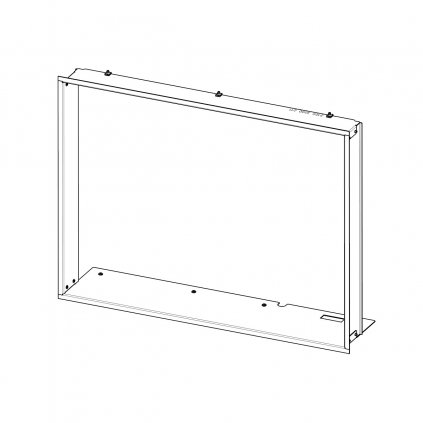 RÁMEK I2LH RAM12 krycí (Korpus 12 černá)