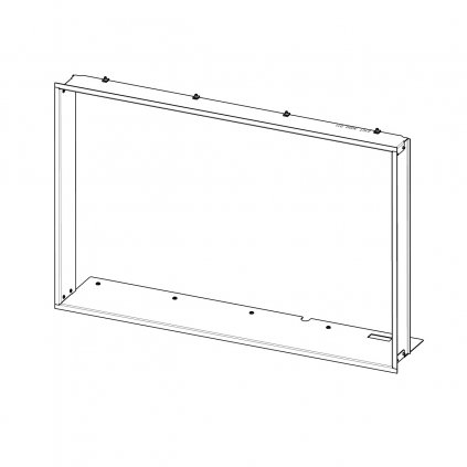 RÁMEK I2LJ RAM12 krycí (Korpus 12 černá)