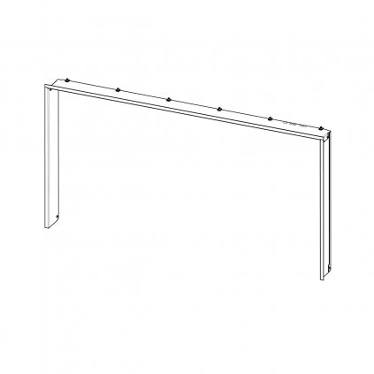 RÁMEK I2LL RAM11 krycí (Korpus 12 černá)