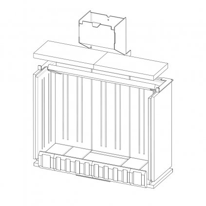 57435 spalovaci komora i2h top02 natur