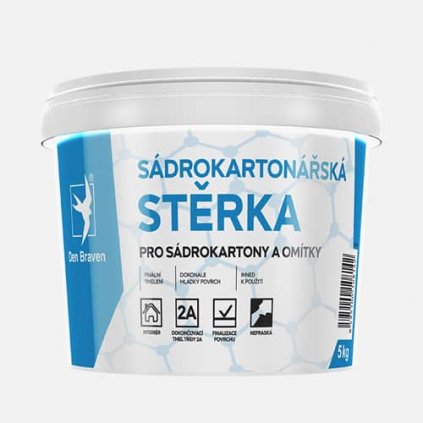 Den Braven - Sádrokartonářská stěrka 1,5 kg, bílá