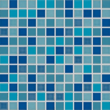 5998 mozaika rako allegro pool vicebarevna 30x30 cm lesk gdm02045