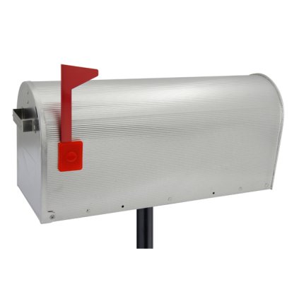 RR - POŠTOVNÍ SCHRÁNKA US ALU-MAILBOX - T00215 (Povrch stříbrný komaxit, Provedení T00215-R)
