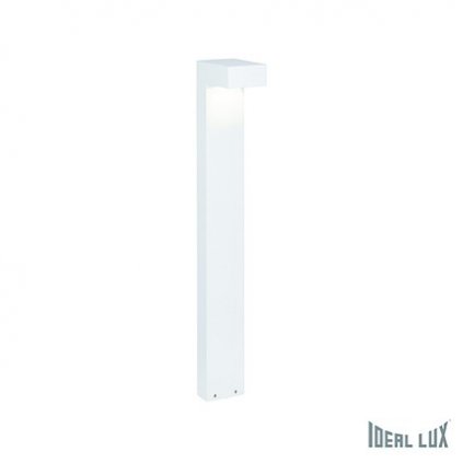 Venkovní sloupkové svítidlo Ideal Lux Sirio PT2 big bianco 115085 bílé 80cm G9 2x15W