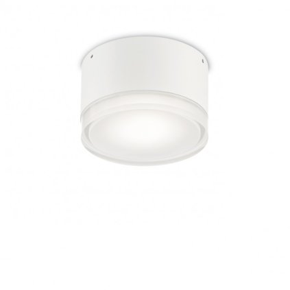 Venkovní stropní a nástěnné svítidlo Ideal Lux Urano PL1 small bianco 168036 bílé 12cm IP44