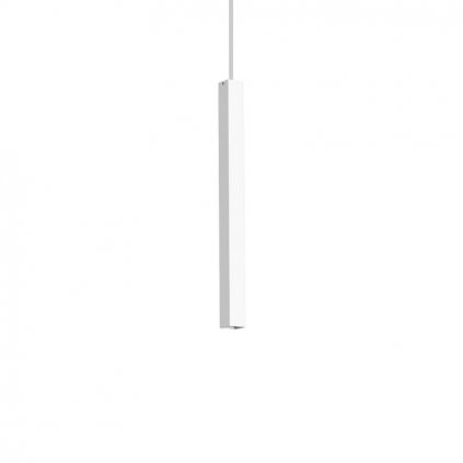 LED Závěsné svítidlo Ideal Lux Ultrathin SP1 Small Square Bianco 194189 12W 760lm 40cm hranaté bílé