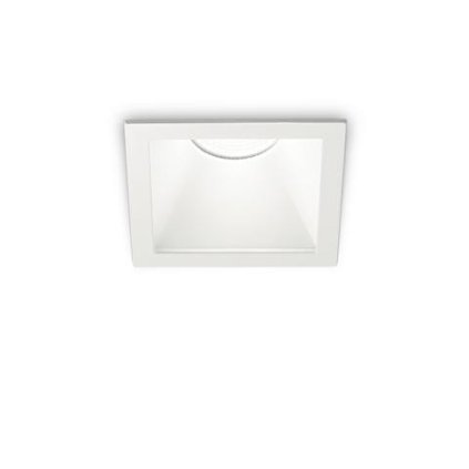 LED Zápustné bodové svítidlo Ideal Lux Game Square White White 192376 11W 850lm 3000K IP20 hranaté bílé