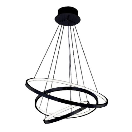 88836 led zavesne svitidlo azzardo wheel 3 dimm black az2920 80w 4800lm 3000k ip20 75cm stmivatelne cerne