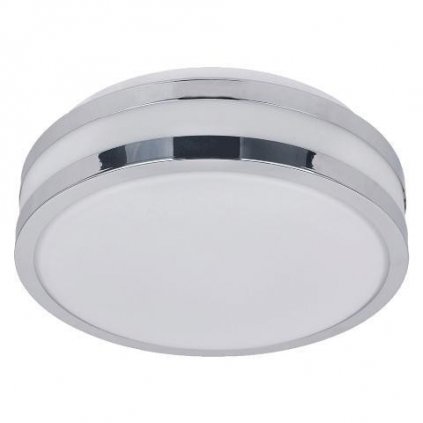 Koupelnové stropní přisazené svítidlo Luxera NORD 49008 E27 2x60W IP44 28,5cm chromové