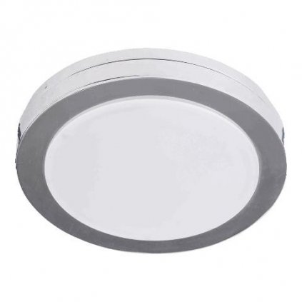 LED Koupelnové stropní zápustné svítidlo Luxera DOWNLIGHT 48605 6W 500lm 4000K IP44 8,2cm chromové